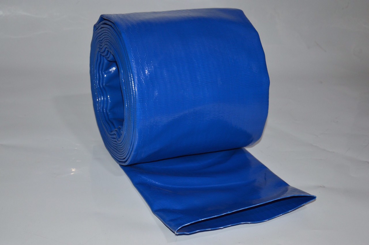 Ống bạt bơm nước hút bùn phi 150.6 – cấu tạo 3 lớp chắc chắn, dễ cuộn gọn, dễ vận chuyển, là bạn đồng hành đáng tin cậy cho thợ công trình khi cần xử lý nước bẩn, bùn đất nhanh chóng.