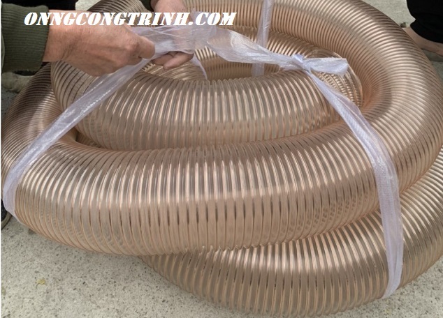ống hút bụi pu lõi đồng phi 100