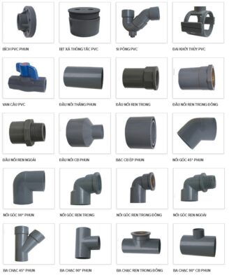 Phụ kiện ống nhựa uPVC